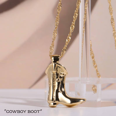 Boot Necklace