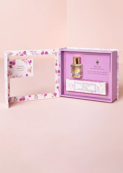 Relax Fragrance Story Gift Set | Lollia