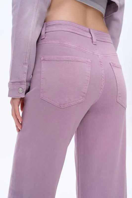Flora High Rise Straight Leg | Bayeas