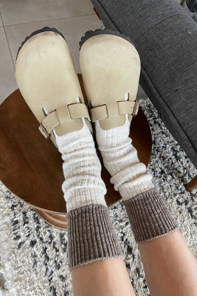 Color Block Cottage Socks