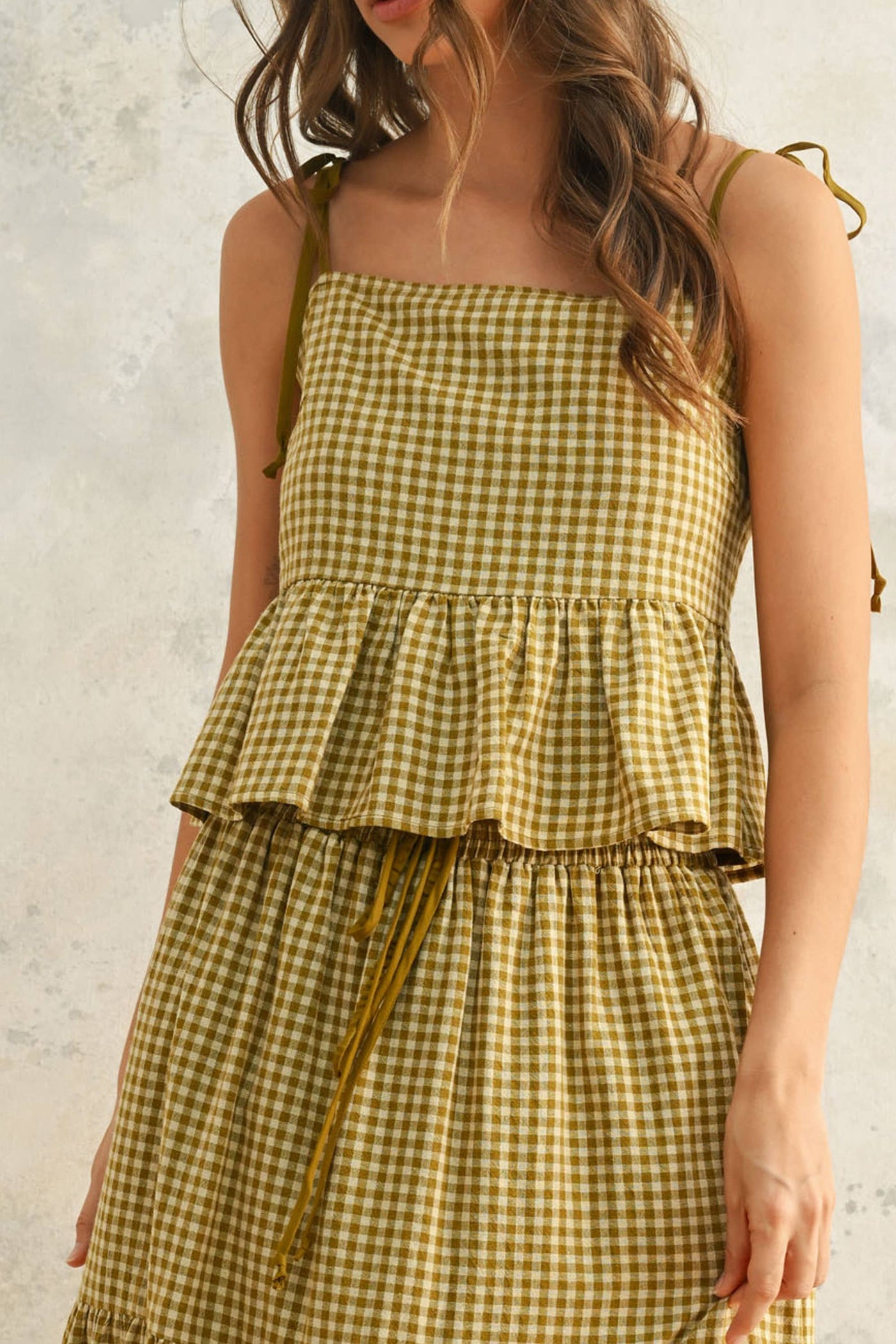 Gingham Tank