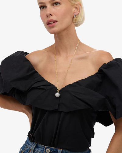 XL Life’s A Ball Pearl Pendant Necklace | Melinda Maria