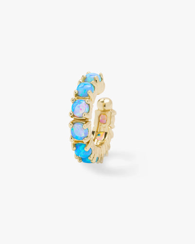 "Oh She Fancy" Blue Opal Ear Cuff | Melinda Maria