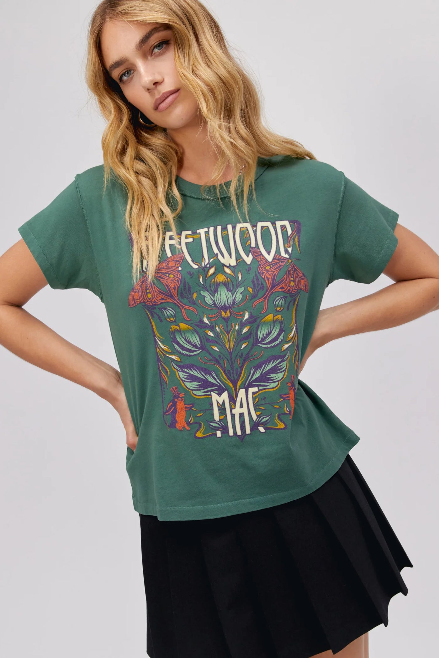 Fleetwood Mac Butterflies Reverse GF Tee | Daydreamer