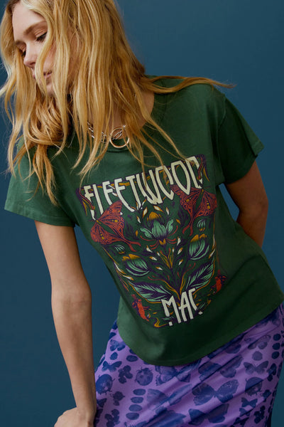 Fleetwood Mac Butterflies Reverse GF Tee | Daydreamer