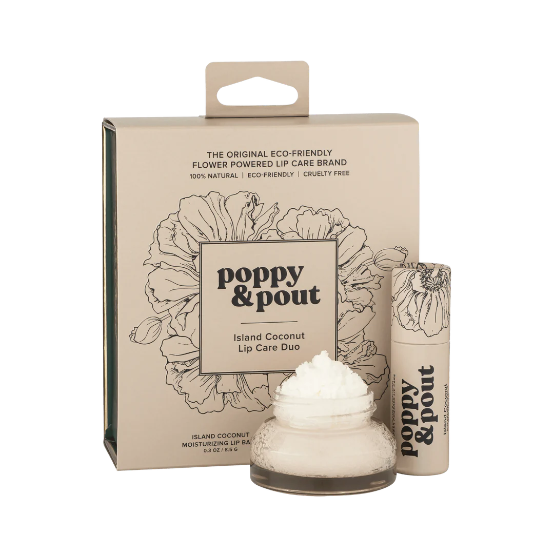 Lip Care Duo | Poppy + Pout