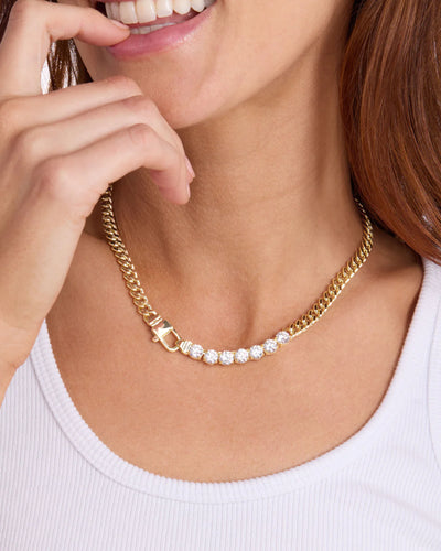 Julian Loves Diamonds Necklace | Melinda Maria
