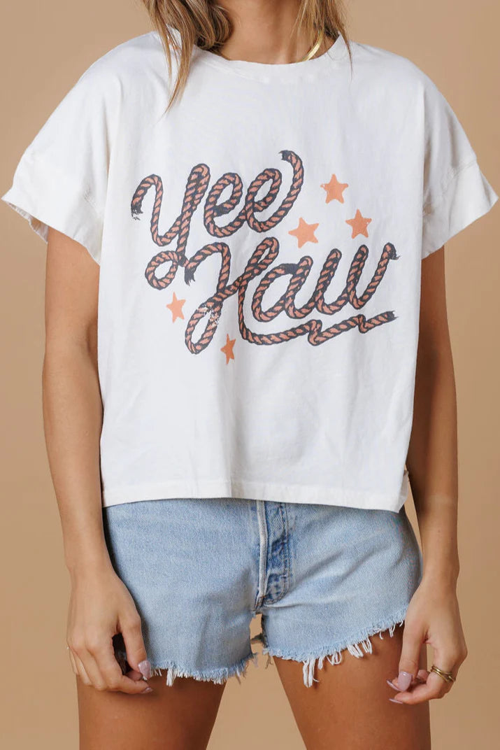 YeeHaw Hi-Lo Tee