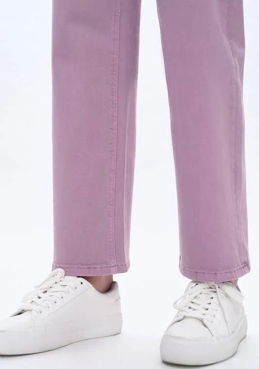 Flora High Rise Straight Leg | Bayeas
