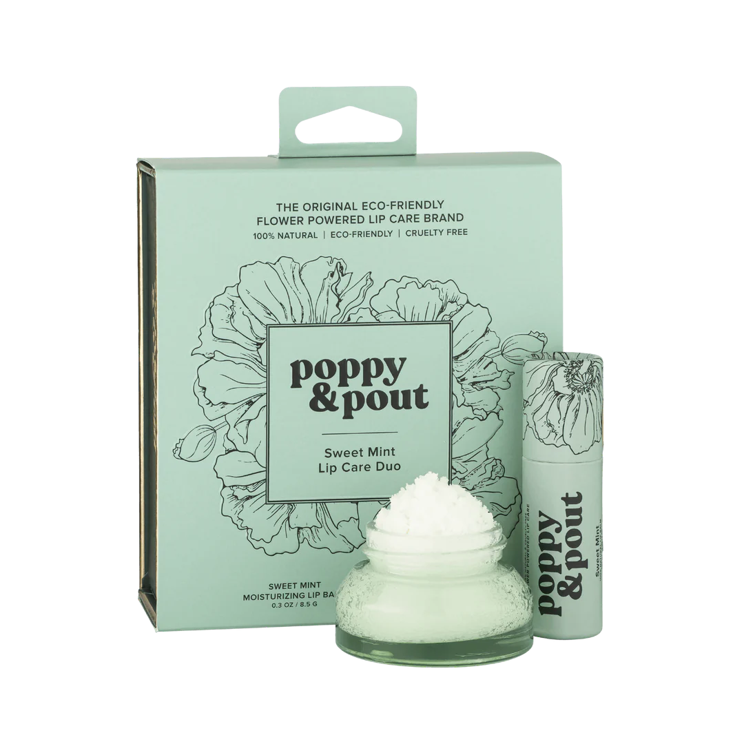 Lip Care Duo | Poppy + Pout