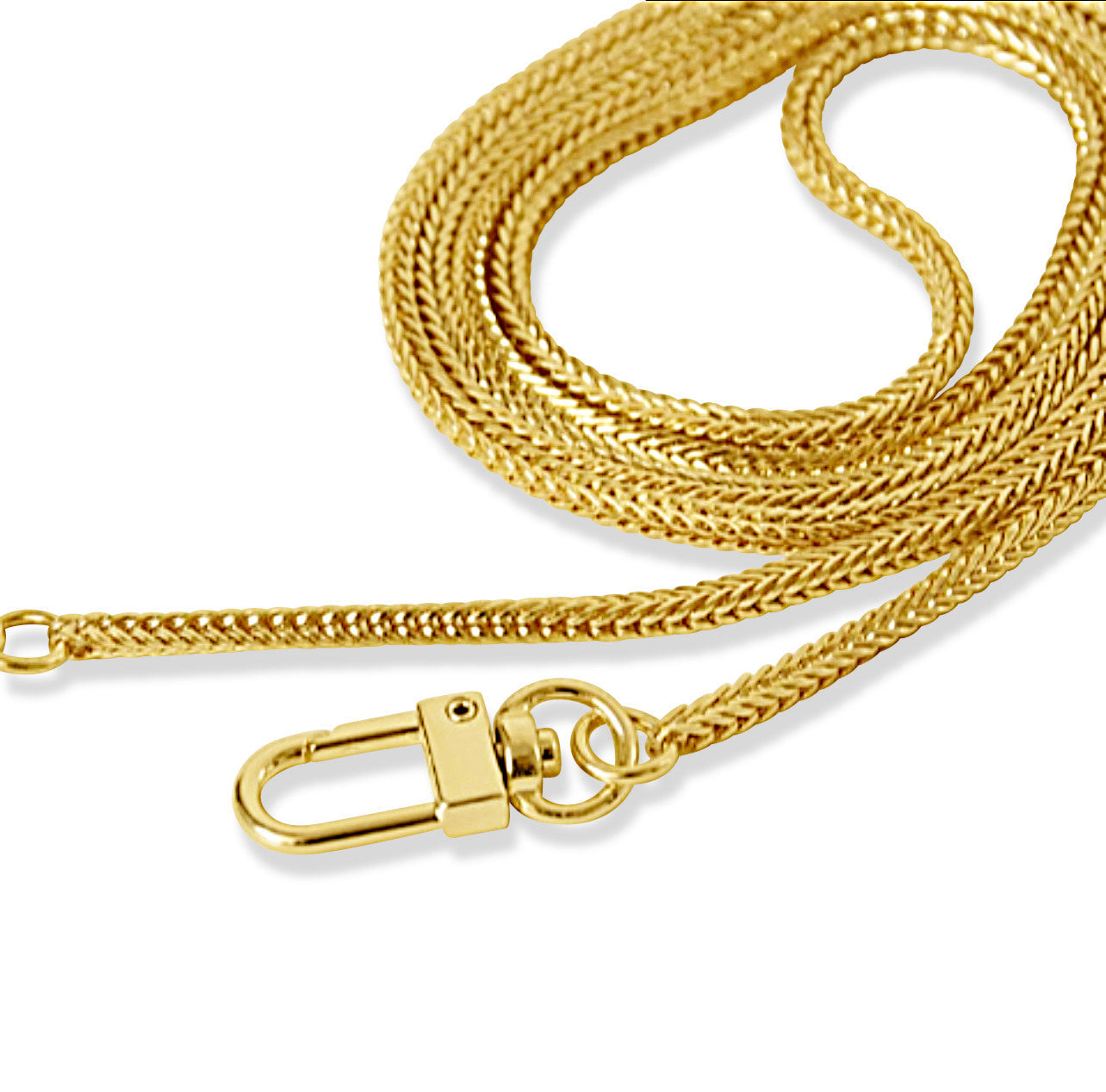 Herringbone Gold Cell Phone Chain