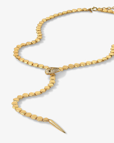 Jane Lariat Necklace | Melinda Maria