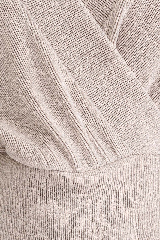Gina Knit Surplice Top