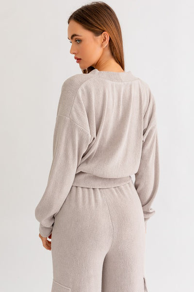 Gina Knit Surplice Top