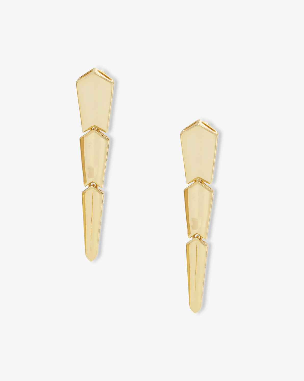 XL Serpent Drop Earrings | Melinda Maria