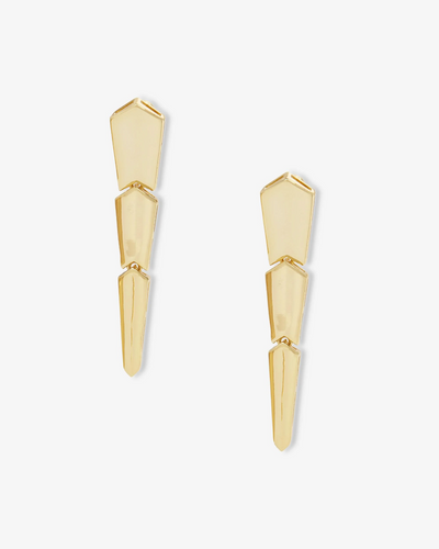 XL Serpent Drop Earrings | Melinda Maria
