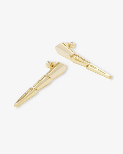 XL Serpent Drop Earrings | Melinda Maria