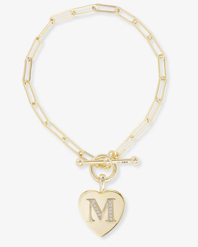 Baby Love Letters Charm Bracelet 6.5" | Melinda Maria