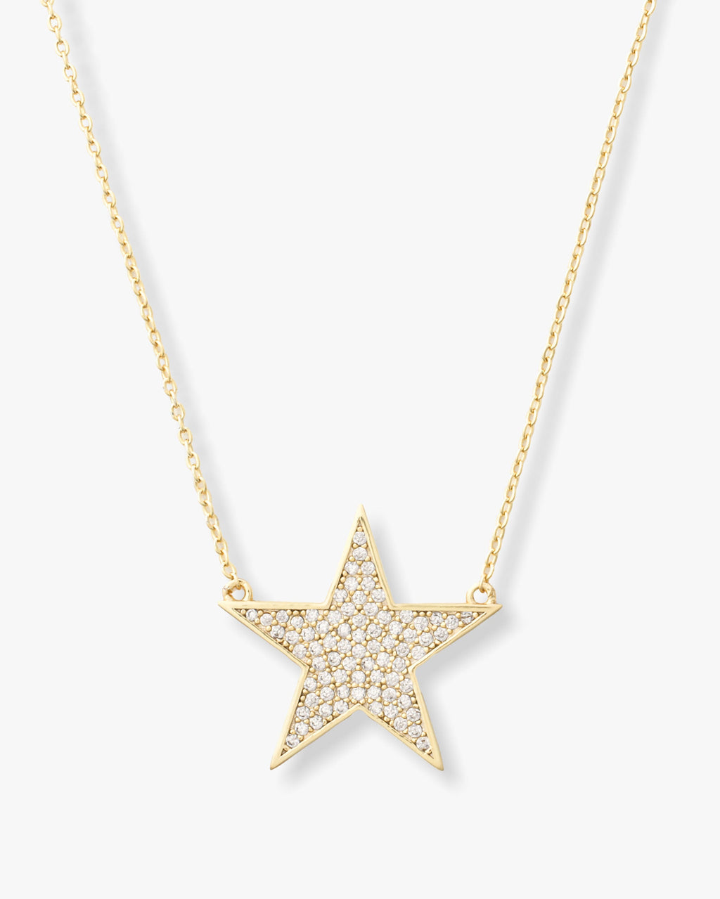 You Are My Shining Star Pave Necklace 18” | Melinda Maria