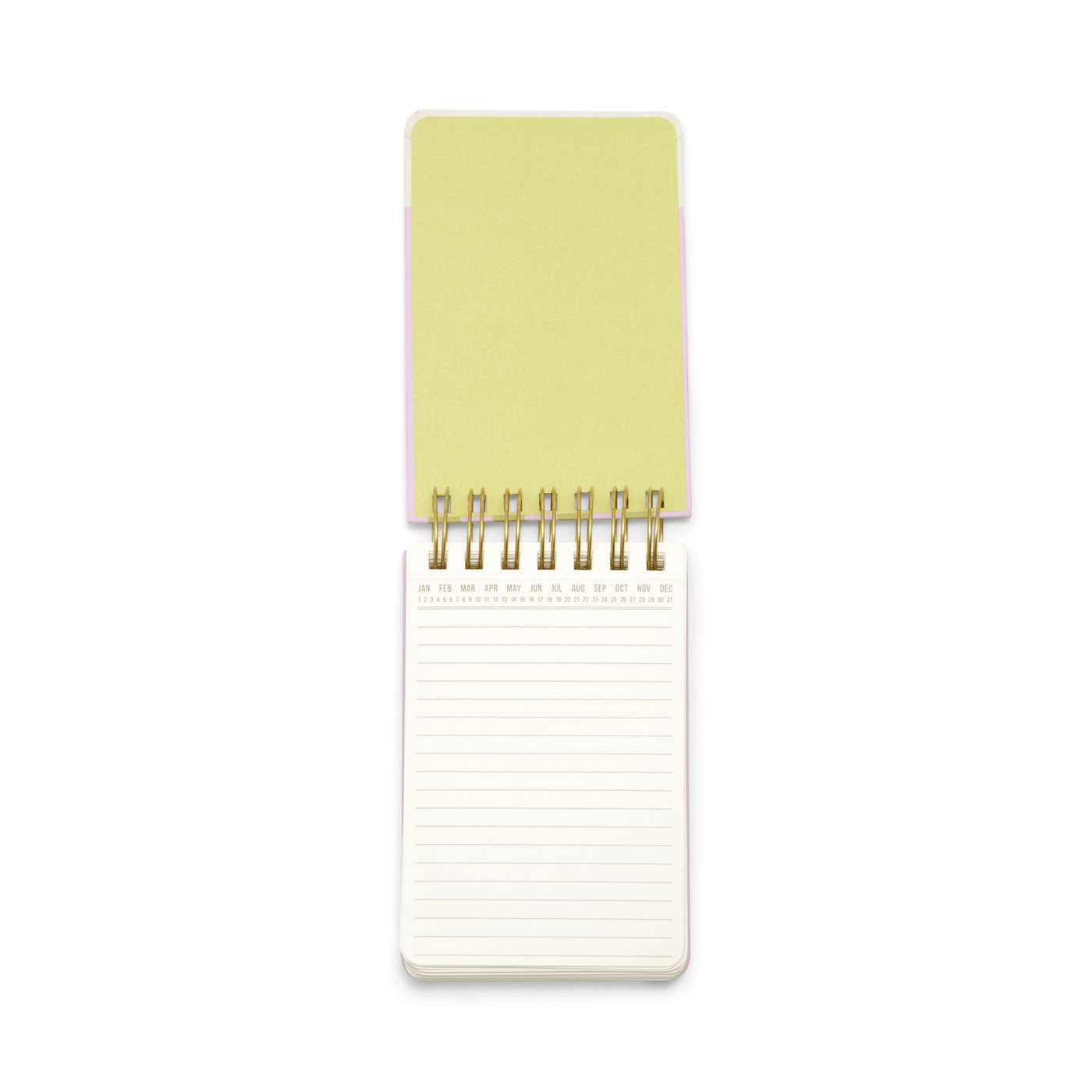 Twin Wire Chunky Notepad - Wavy Stripes