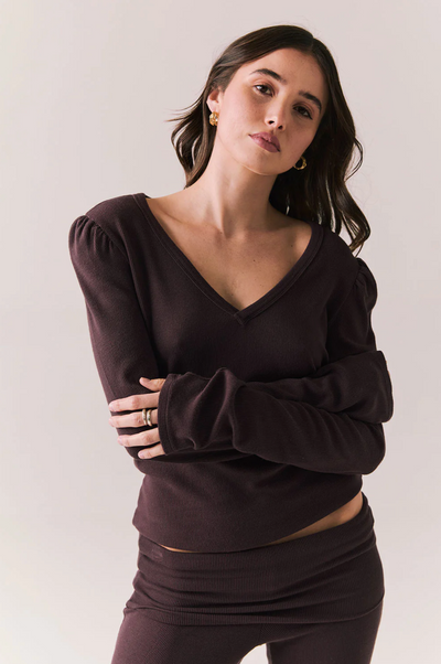 Chlo Espresso Long Sleeve