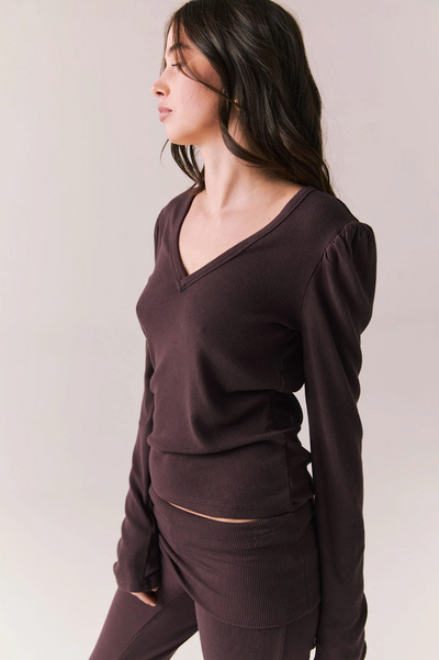Chlo Espresso Long Sleeve