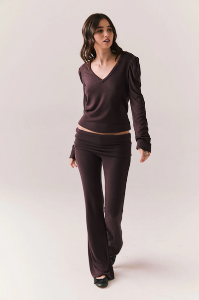 Chlo Espresso Long Sleeve