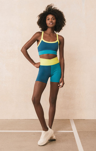 Color Block Bike Short | Z Supply
