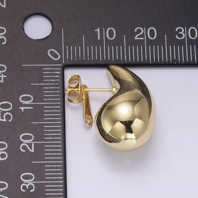 14K Gold Filled Chunky Teardrop Stud