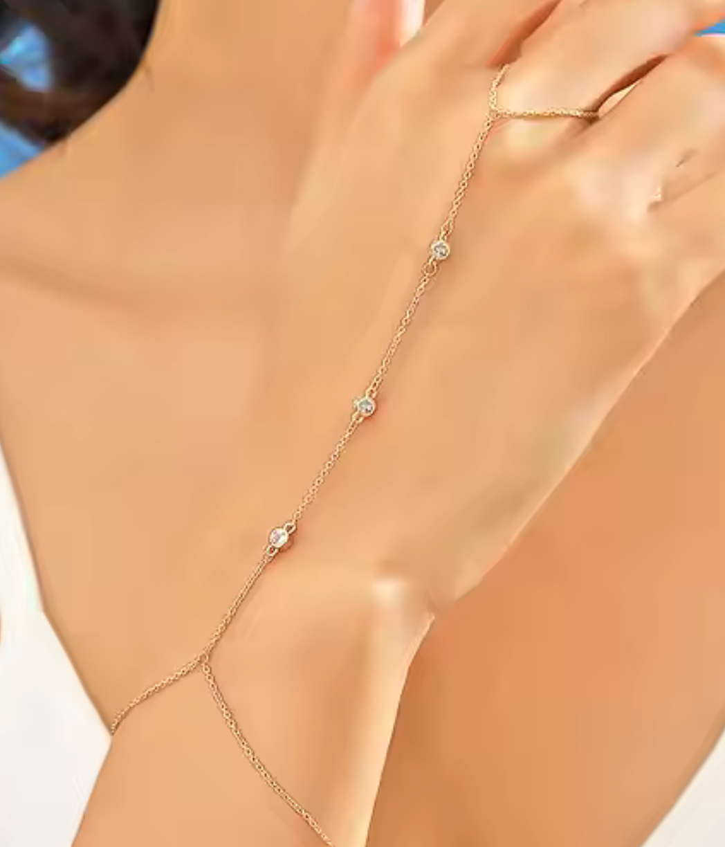 Crystal Hand Chain
