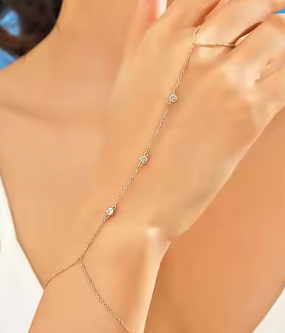 Crystal Hand Chain