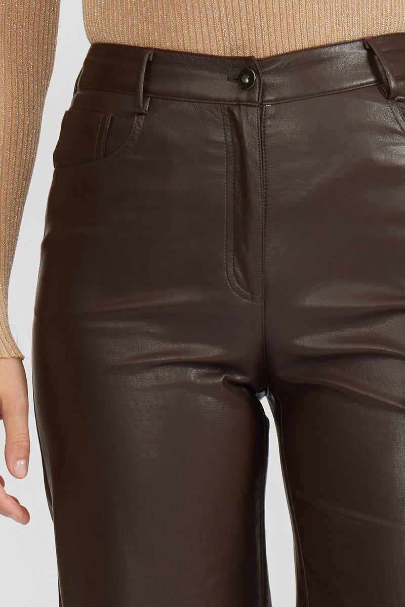 Adler Faux Leather Pant