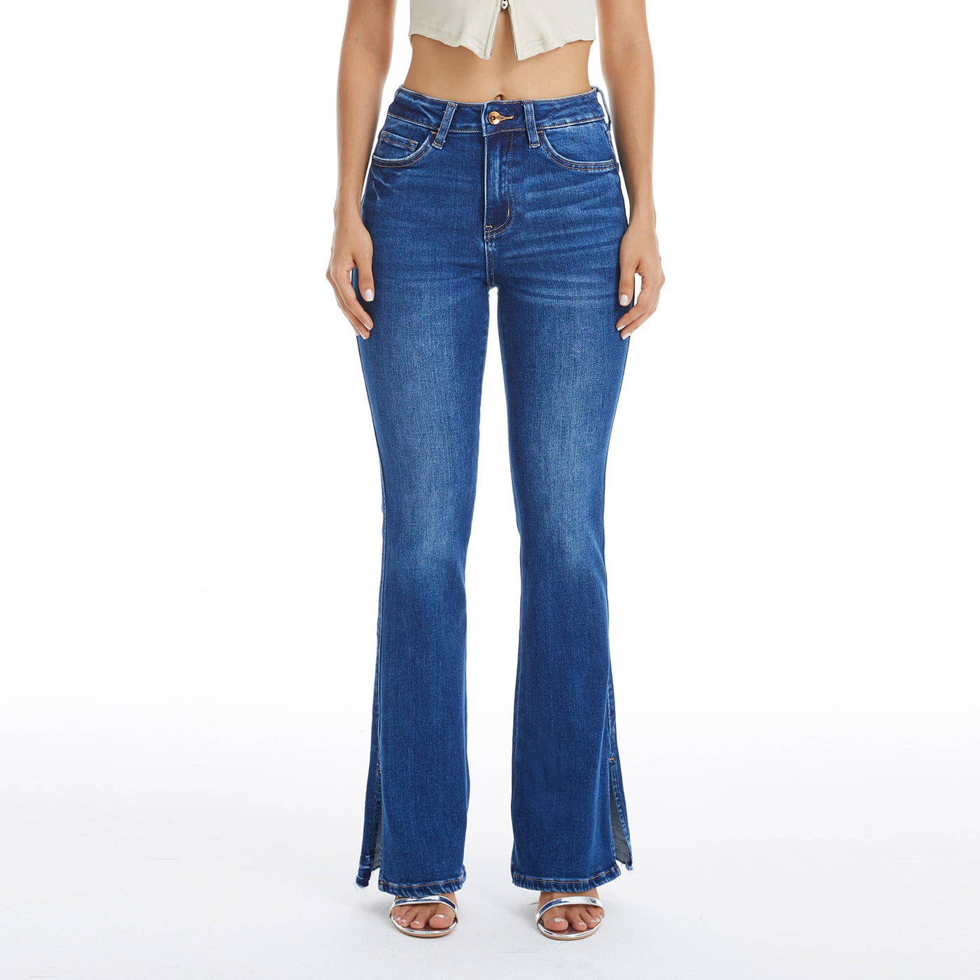 High Rise Flare Jean | Bayeas