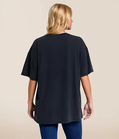 Arkansas Southern Split Oversized Band Tee