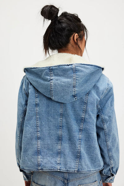 Asher Cozy Denim Jacket | Free People