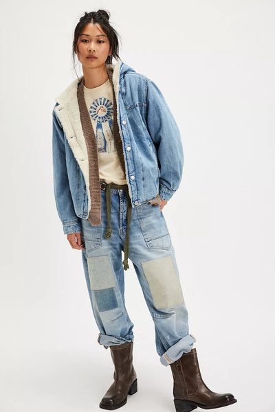 Asher Cozy Denim Jacket | Free People