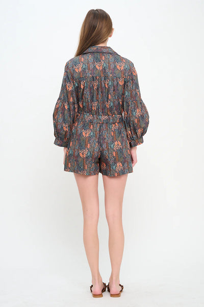 Autumn Canopy Romper