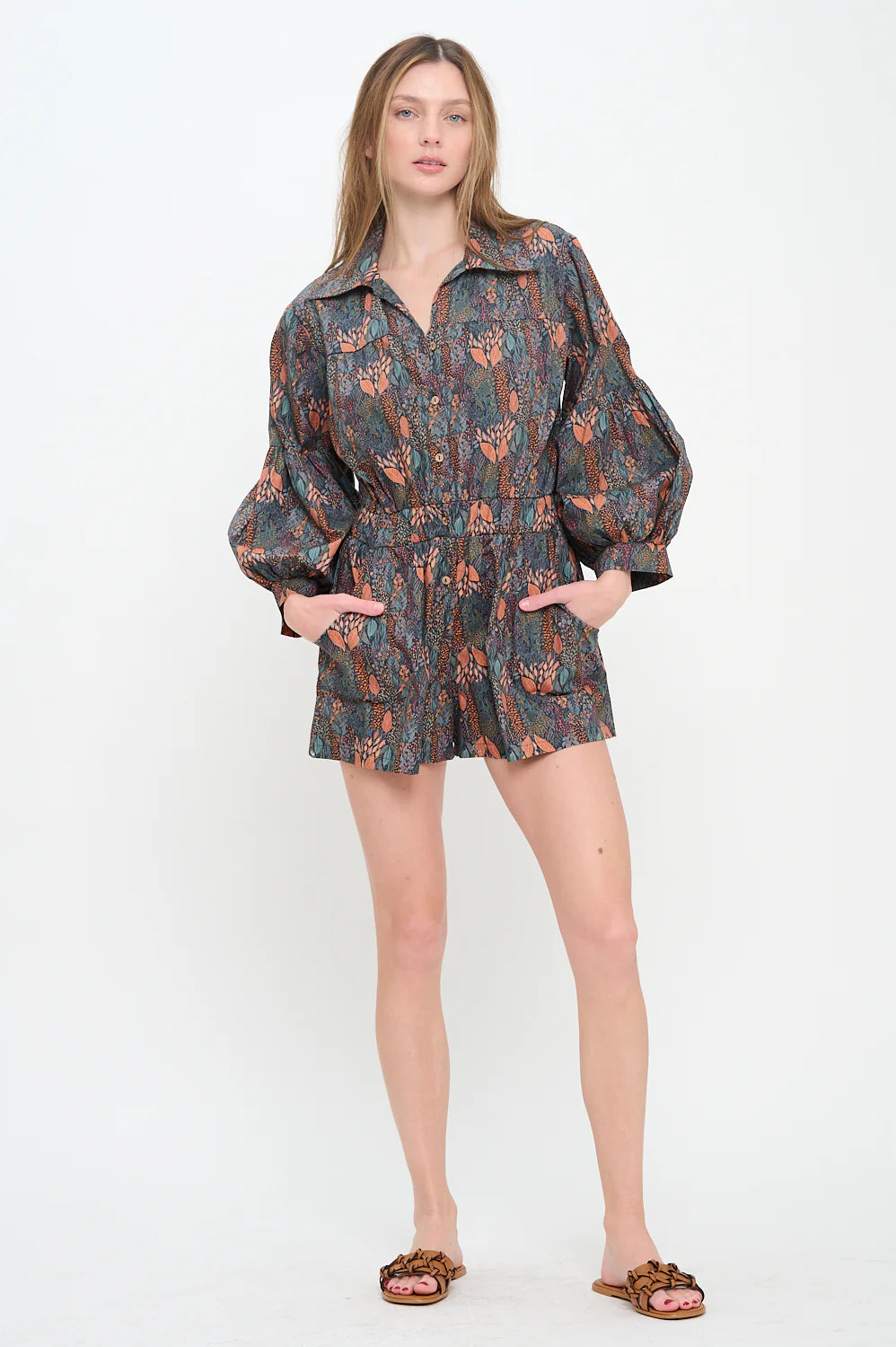 Autumn Canopy Romper
