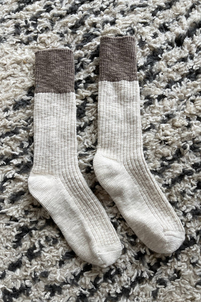Color Block Cottage Socks