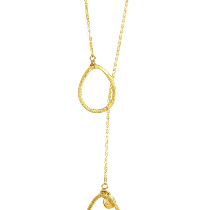 Loop Lariat Necklace