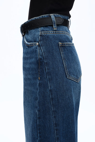 Super High Rise Barrel Jeans | BAYEAS