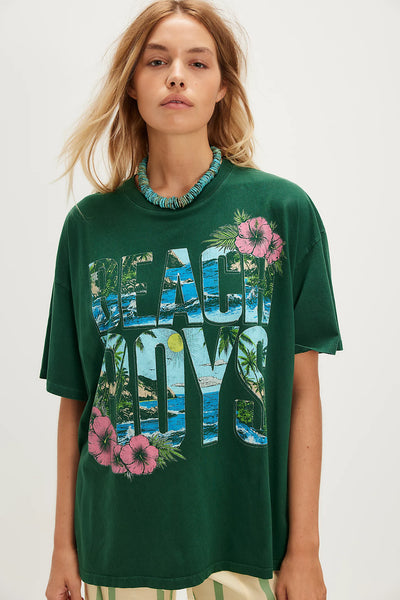 The Beach Boys Tropical Stack OS Tee
