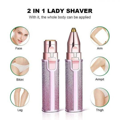 Facial & Eyebrow Hair Remover Set