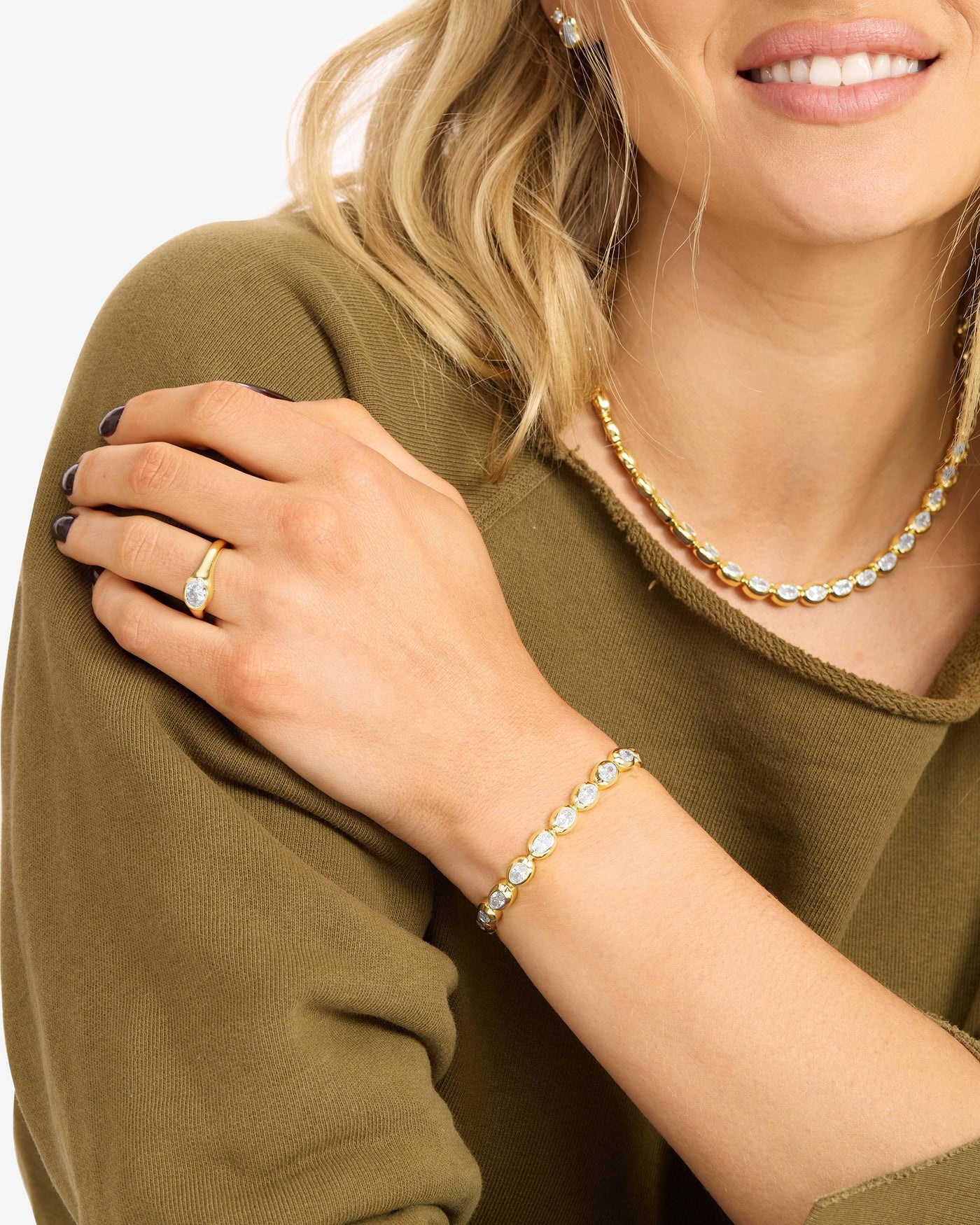 She's a Boss Tennis Bracelet