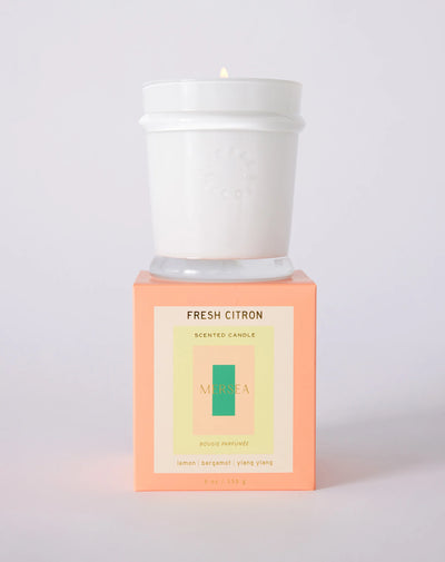Fresh Citron Boxed Candle