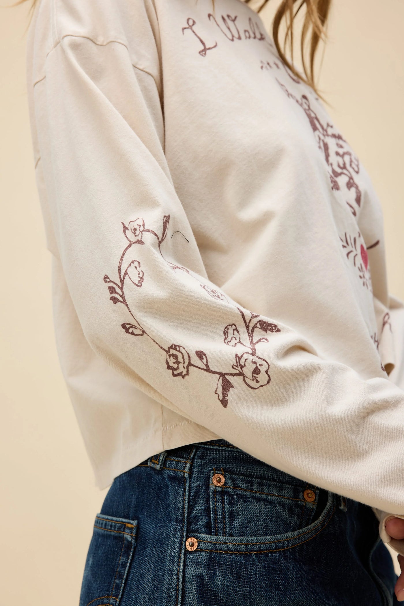 Johnny Cash Walk The Line Long Sleeve