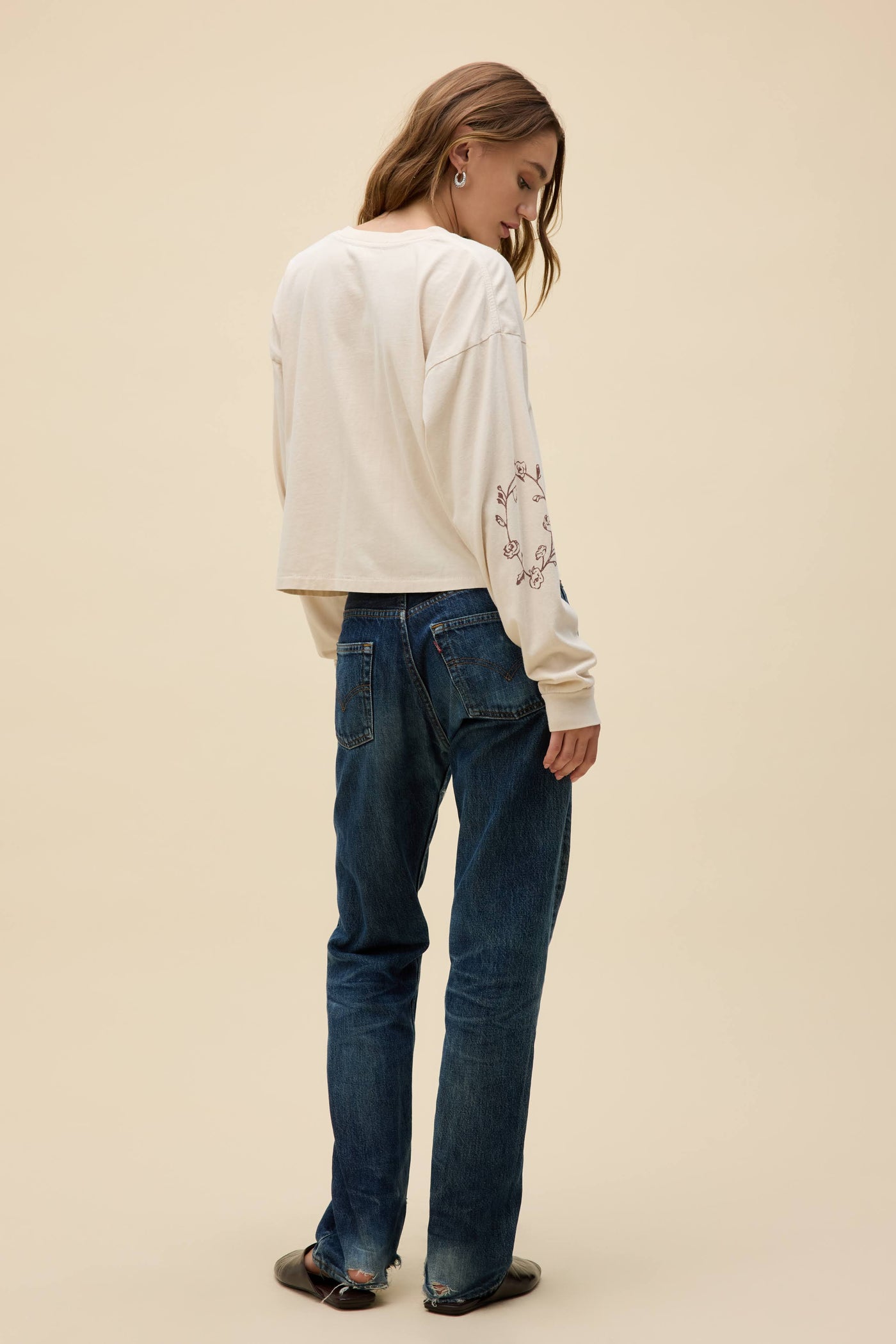 Johnny Cash Walk The Line Long Sleeve