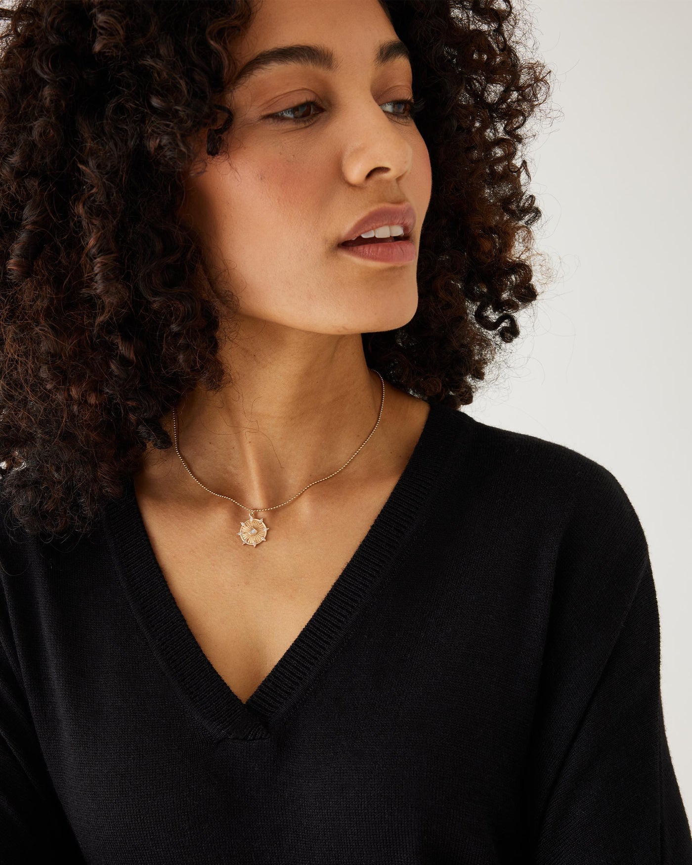 Catalina V-Neck Sweater | Mersea