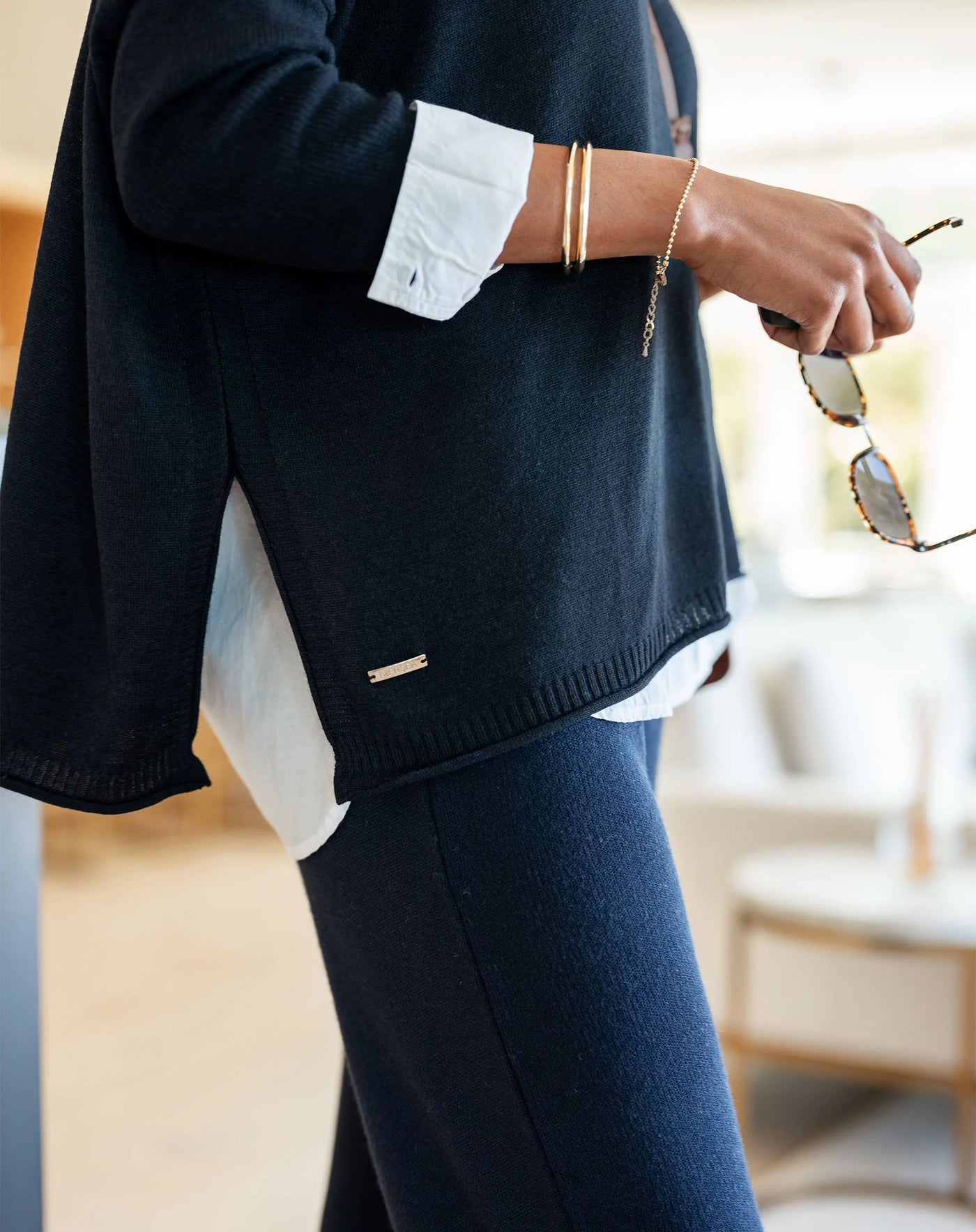 Catalina V-Neck Sweater | Mersea