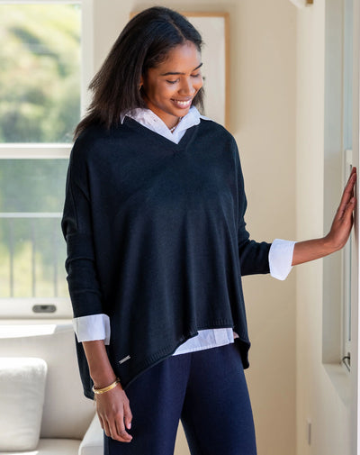 Catalina V-Neck Sweater | Mersea